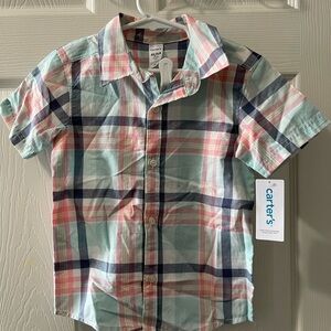 Carter's Multicolor Plaid Toddler Button-Up Shirt